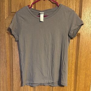 Gray Women's Top